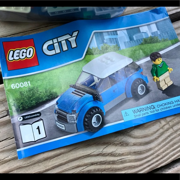 100% COMPLETE Lot 2 LEGO City Vehicles 60081 Tow Truck Town Sets 30360 Ice Saw - Picture 2 of 10